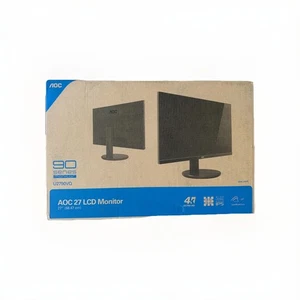 AOC U2790VQ 27" 4K 3840 x 2160 UHD LED Monitor, IPS Panel,DisplayPort/HDMI, VESA