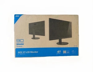 AOC U2790VQ 27” 4K UHD IPS Monitor | Brand New Open Box | 2 HDMI Cables Included